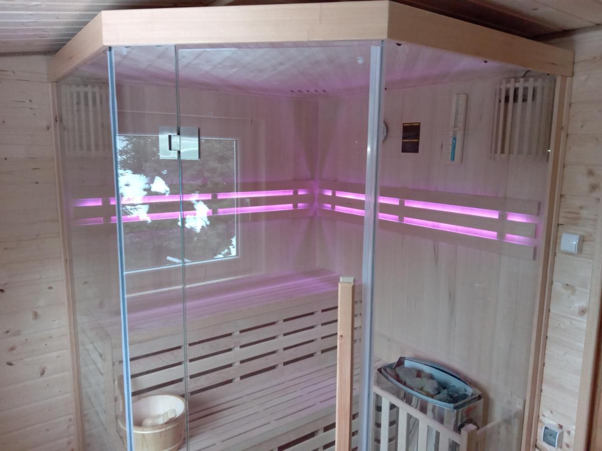 Urocza Chata Z Sauna W Bieszczadzkim Parku Krajobrazowym Bukowiec  Luaran gambar