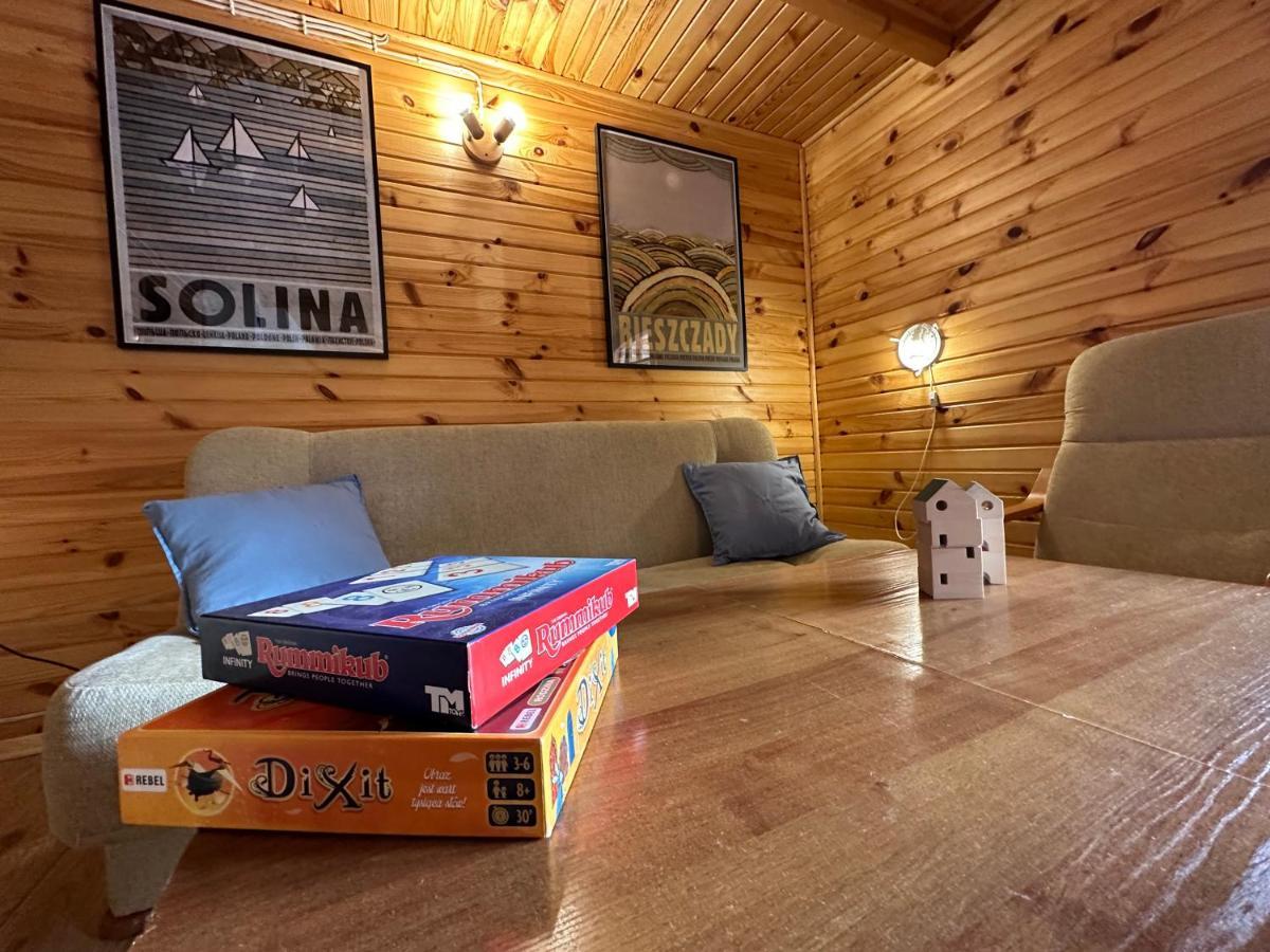 Urocza Chata Z Sauna W Bieszczadzkim Parku Krajobrazowym Bukowiec  Luaran gambar