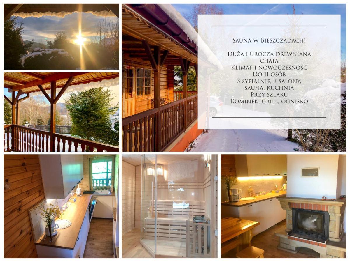Urocza Chata Z Sauna W Bieszczadzkim Parku Krajobrazowym Bukowiec  Luaran gambar