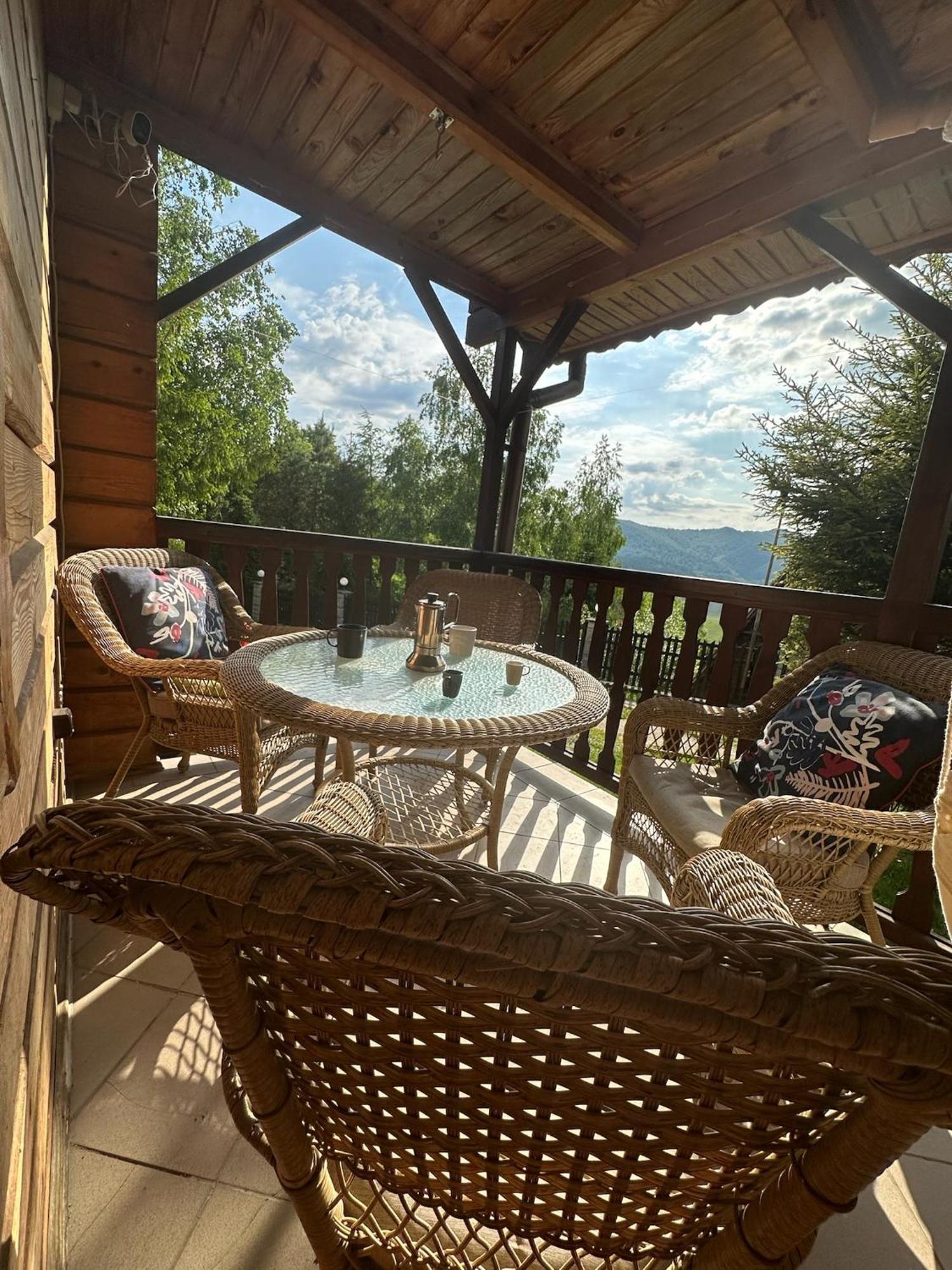 Urocza Chata Z Sauna W Bieszczadzkim Parku Krajobrazowym Bukowiec  Luaran gambar