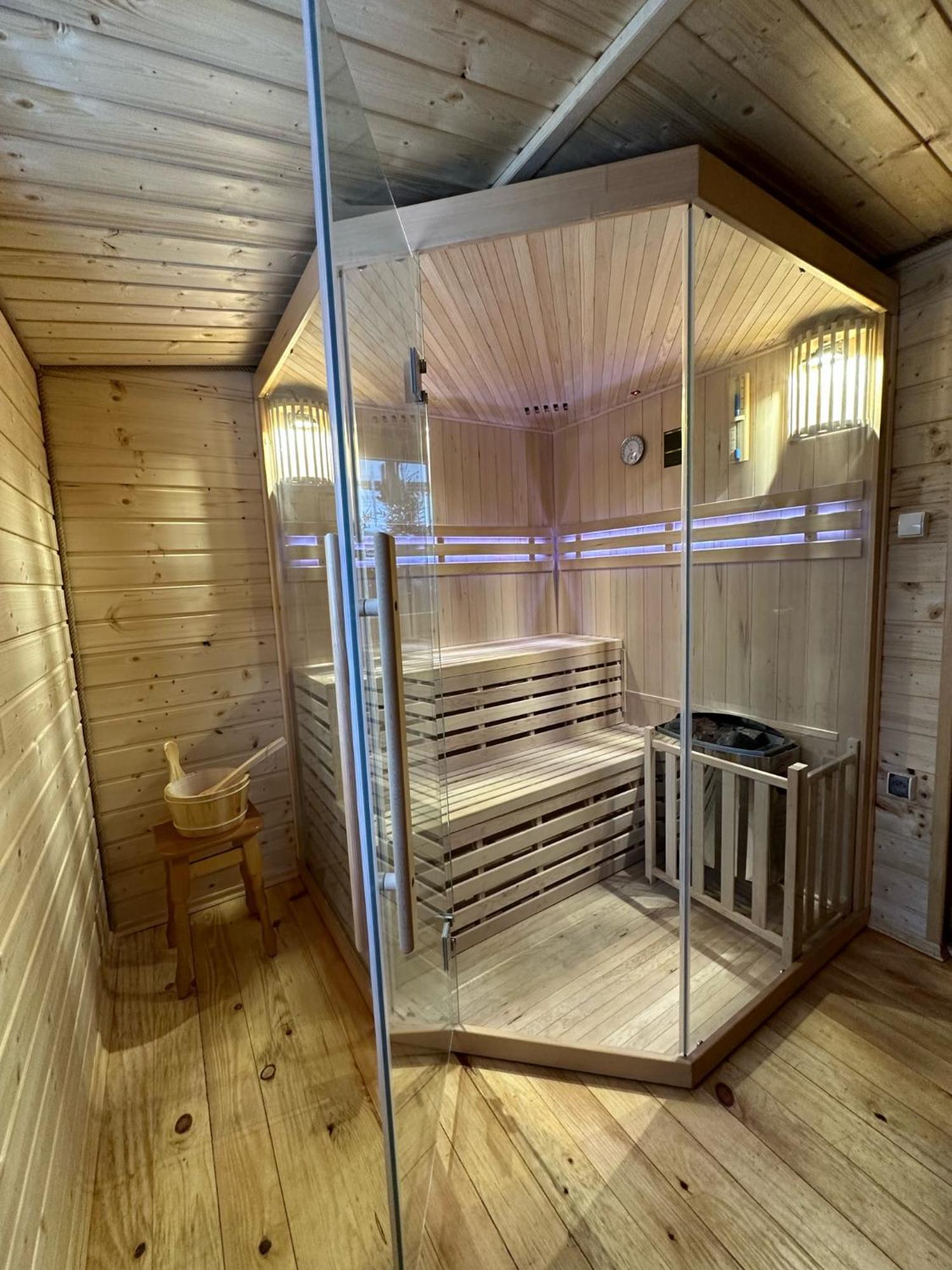 Urocza Chata Z Sauna W Bieszczadzkim Parku Krajobrazowym Bukowiec  Luaran gambar